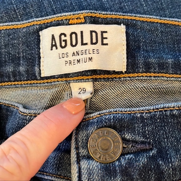 AGOLDE Sophie Distressed Skinny Jean | Size 29 - Picture 12 of 14